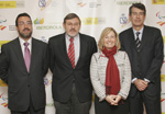 Miguel Carballeda, Jaime Lissavetzky, Amparo Valcarce y Fernando Becker